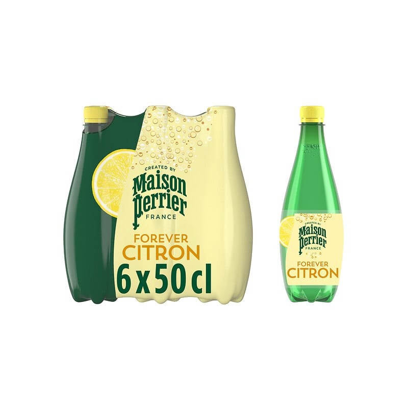 Boisson gazeuse aromatisée citron 6x50cl