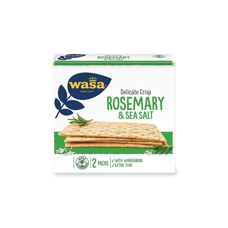 Tartines craquantes au romarin et sel marin 190g