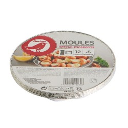 Moules aluminium pour 12 escargots x5