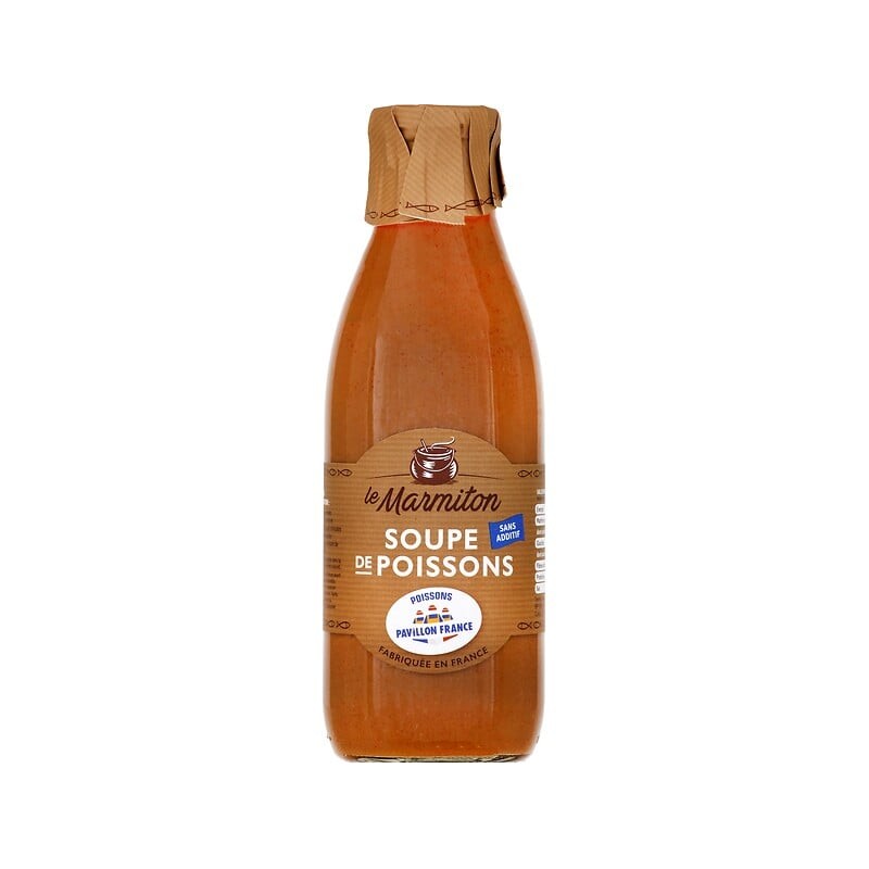 Soupe de poissons sans additif 97cl