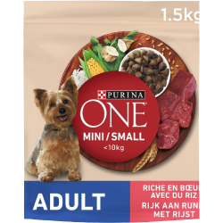 Croquettes de boeuf pour chiens adultes 1.5kg