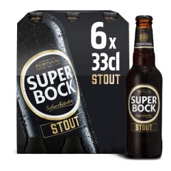 Bière brune stout 5% 6x33cl