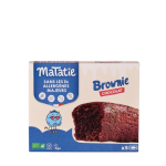 Brownie chocolat bio sans allergènes majeurs x5 155g