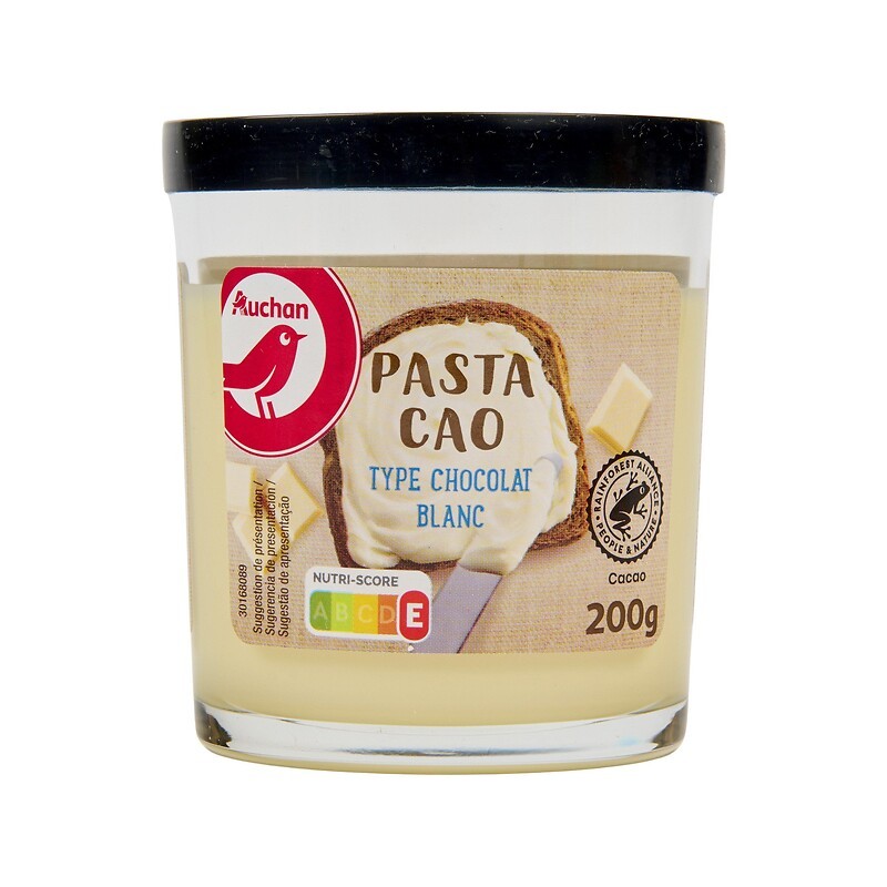 Pâte à tartiner chocolat blanc 200g