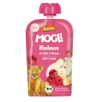 Gourde bio framboise pomme banane dès 1an 100g