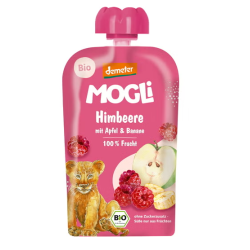 Gourde bio framboise pomme banane dès 1an 100g