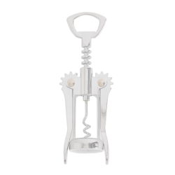 Tire bouchon décapsuleur en métal avec vis sans fin