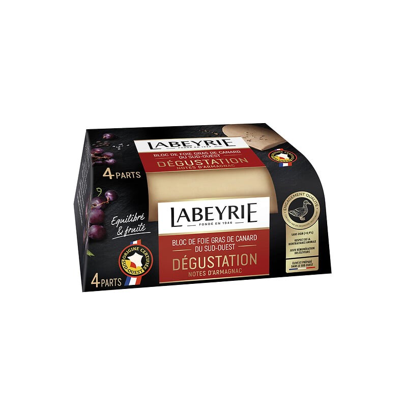 Bloc de foie gras de canard du Sud-Ouest 150g