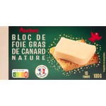 Bloc de foie gras de canard nature 100g