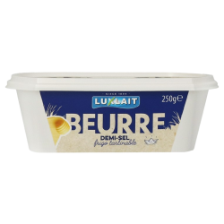 Beurre demi sel tartinable 250g