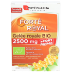 Gelée royale 2500 mg bio 20 ampoules