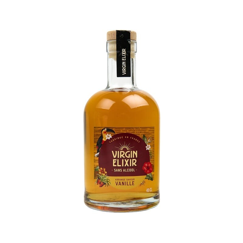 Boisson saveur vanille sans alcool 49cl