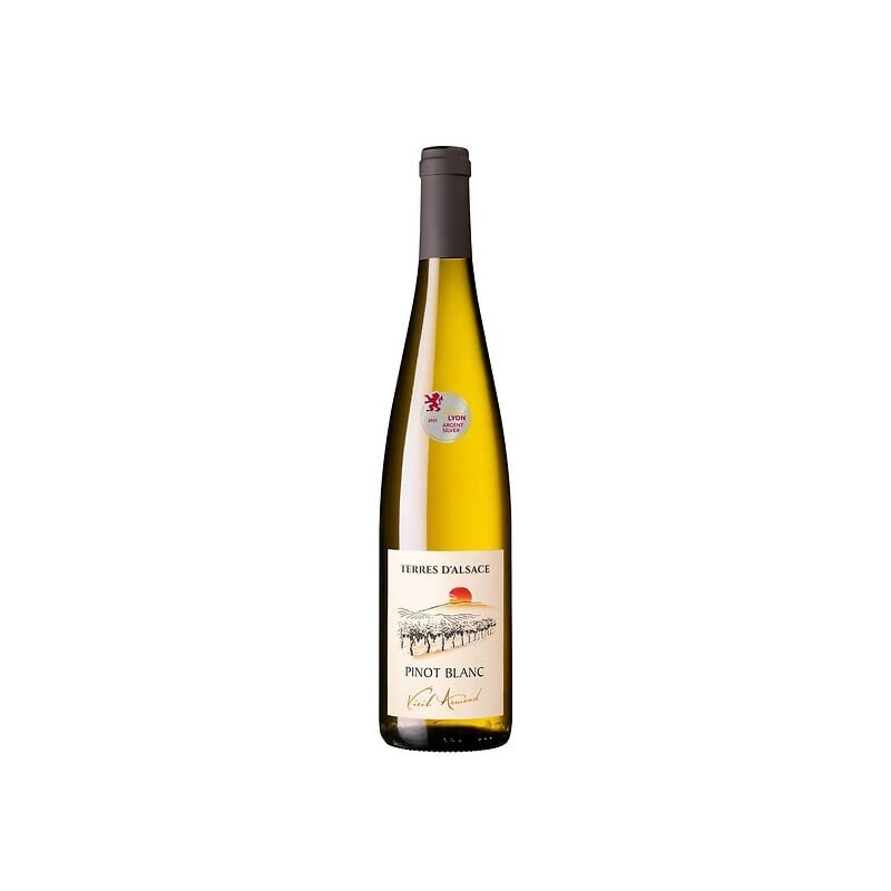 Vin blanc sec AOC Alsace pinot blanc terre d'Alsace 12% 75cl