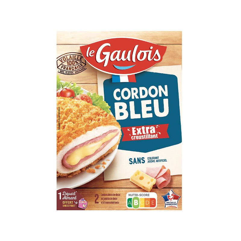 Cordon bleu extra croustillant 2x100g