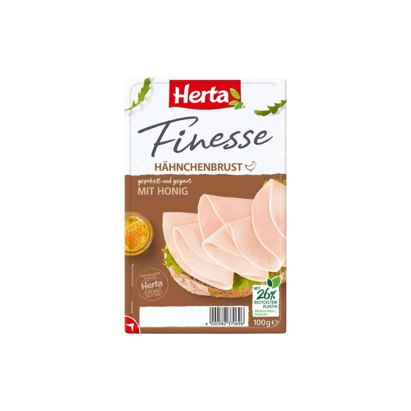 Blanc de poulet finesse au miel 100g