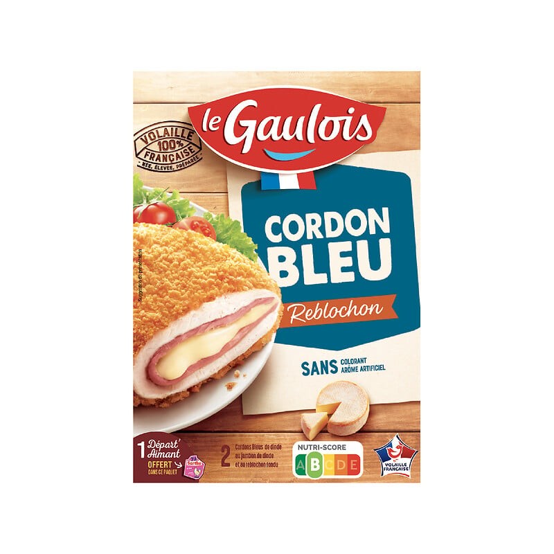Cordon bleu reblochon 2x100g