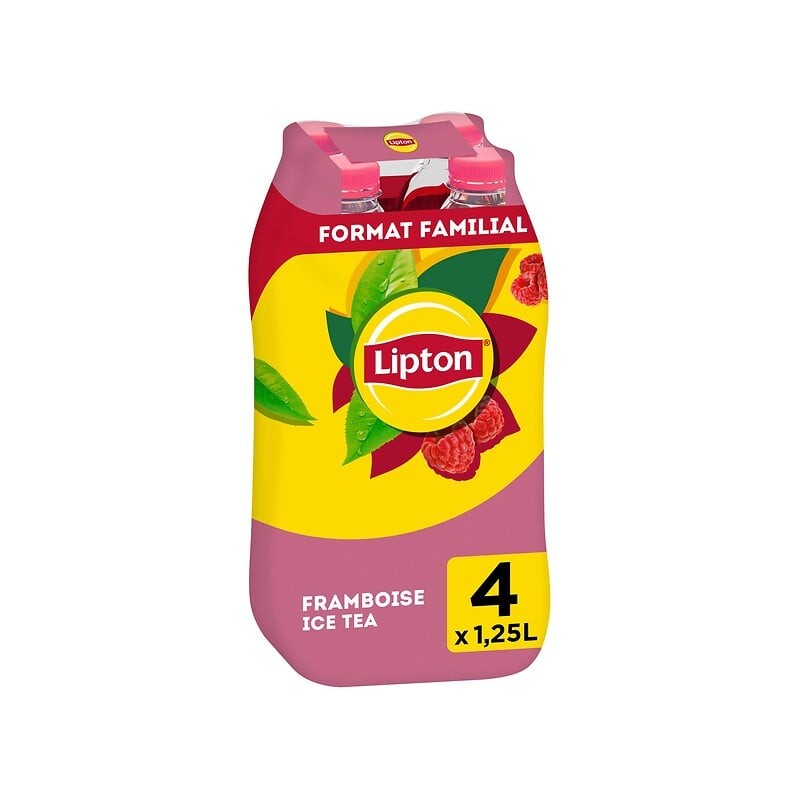 Ice tea framboise 4x1.25l