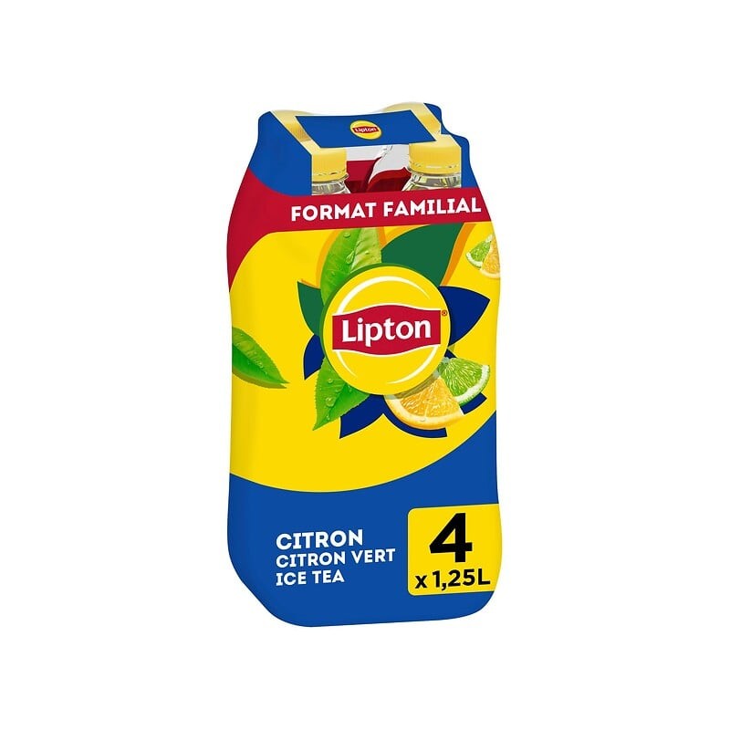 Ice tea citron et citron vert 4x1.25l