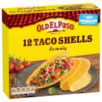 Taco shells de maïs sans conservateur x12 156g