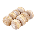 Beignets minis saveur chocolat et noisettes x8 200g