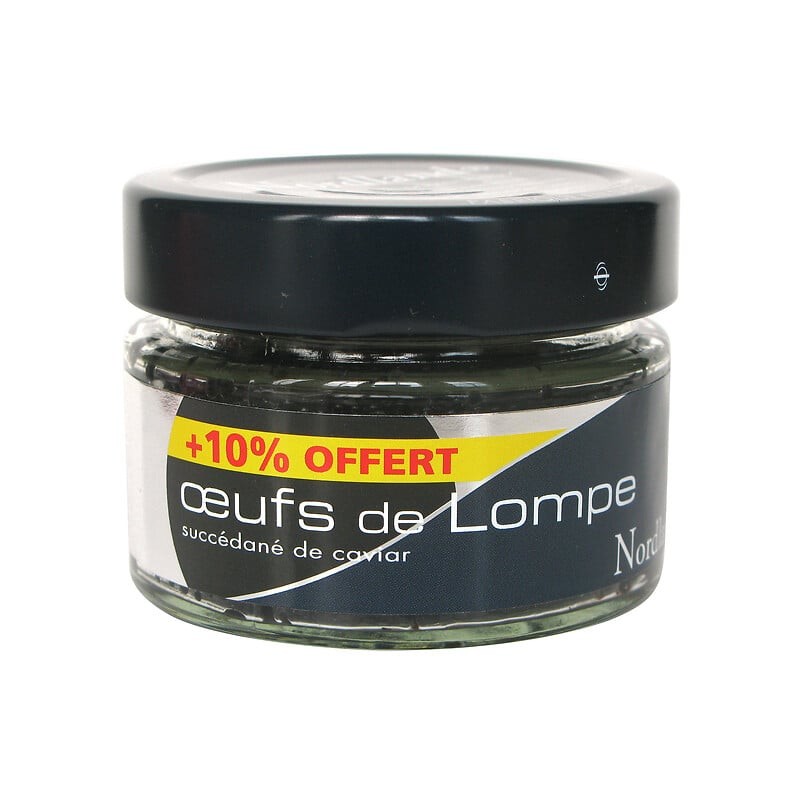 Oeufs de lompe noir MSC 80g +10% offert