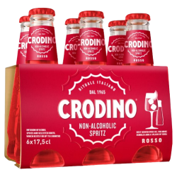 Apéritif sans alcool rosso 0% 6x17.5cl