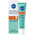 Soin de nuit exfoliant derma skin clear peaux à imperfections 40ml