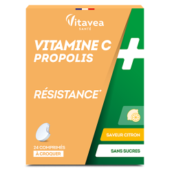 Vitamine C propolis à croquer au citron x24