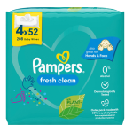 Lingettes fresh clean 4X52