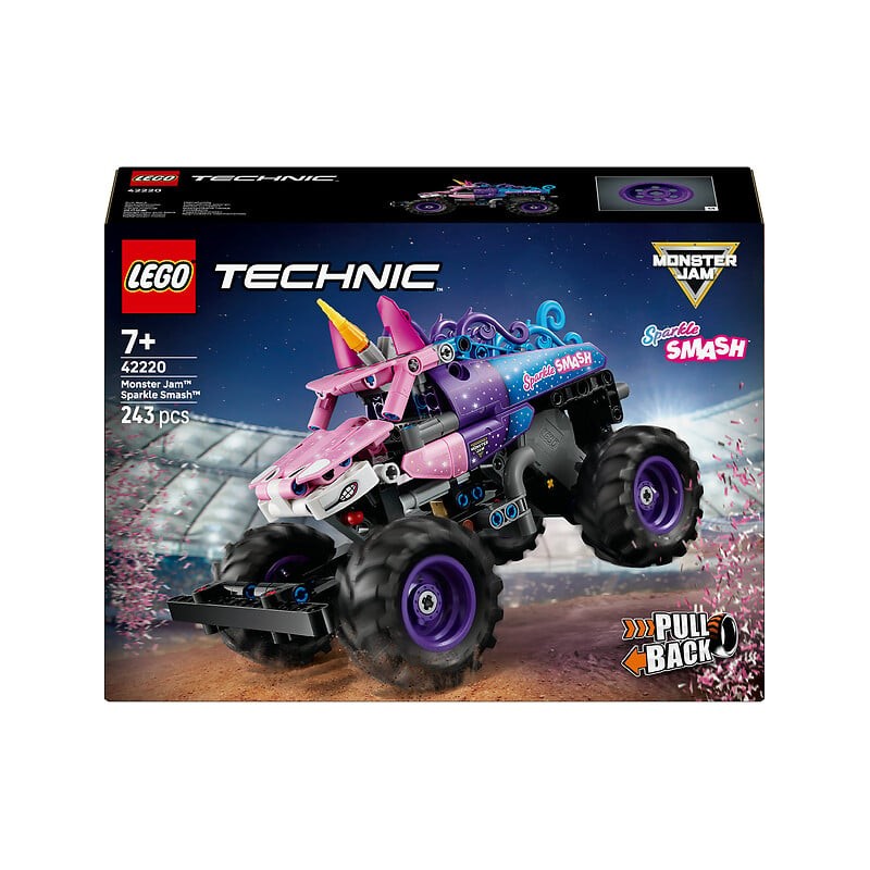 Technic monster jam sparkle smash à rétrofriction 42220 dès 7 ans