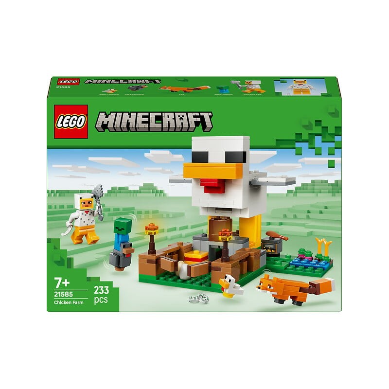 Minecraft  la ferme à poulet 21585 dès 7 ans