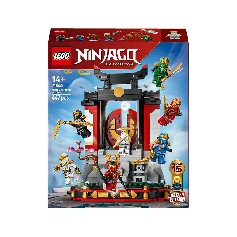 Ninjago 15ème anniversaire collection des personnages Ninjas 71866 dès 14 ans