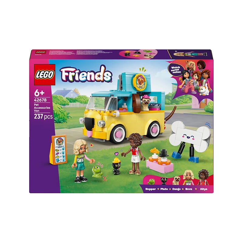 Friends le van d’accessoires pour animaux 42678 dès 6 ans