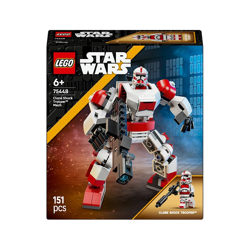 Star Wars le robot du Shock Trooper Clone 75448 dès 6 ans