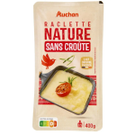 Fromage à raclette sans croûte nature 12 tranches 400g