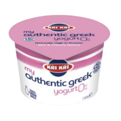 Yaourt grec nature 0%MG 150g