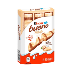 Kinder bueno blanc x6 117g