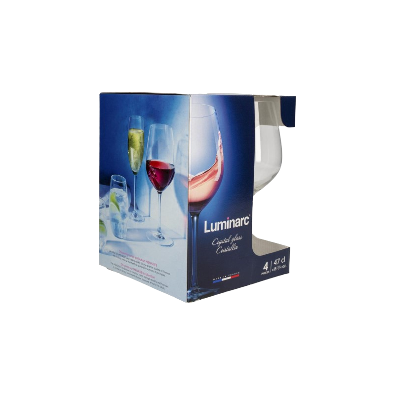 Verre à vin rouge 4x47cl