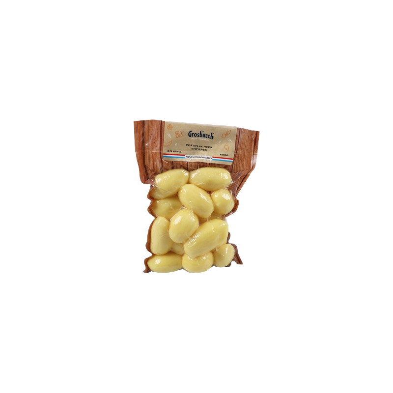 Pomme de terre épluchée entière 600g