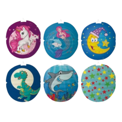 Lampion 24cm modèle aléatoire x1