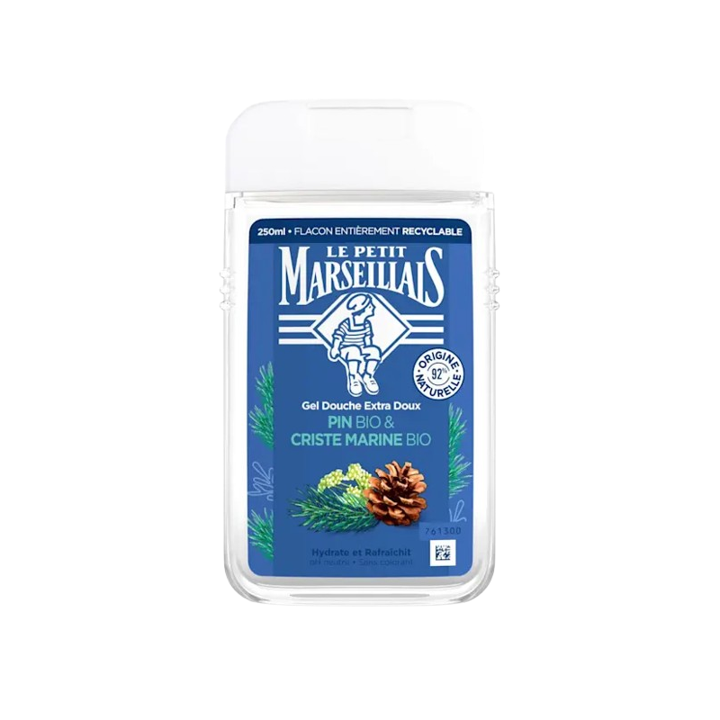 Gel douche pin et criste marine bio 250ml