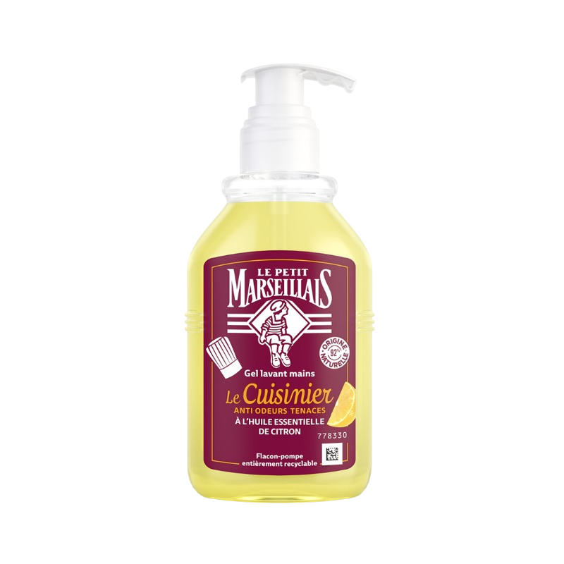 Savon liquide mains anti odeurs le cuisinier 250ml
