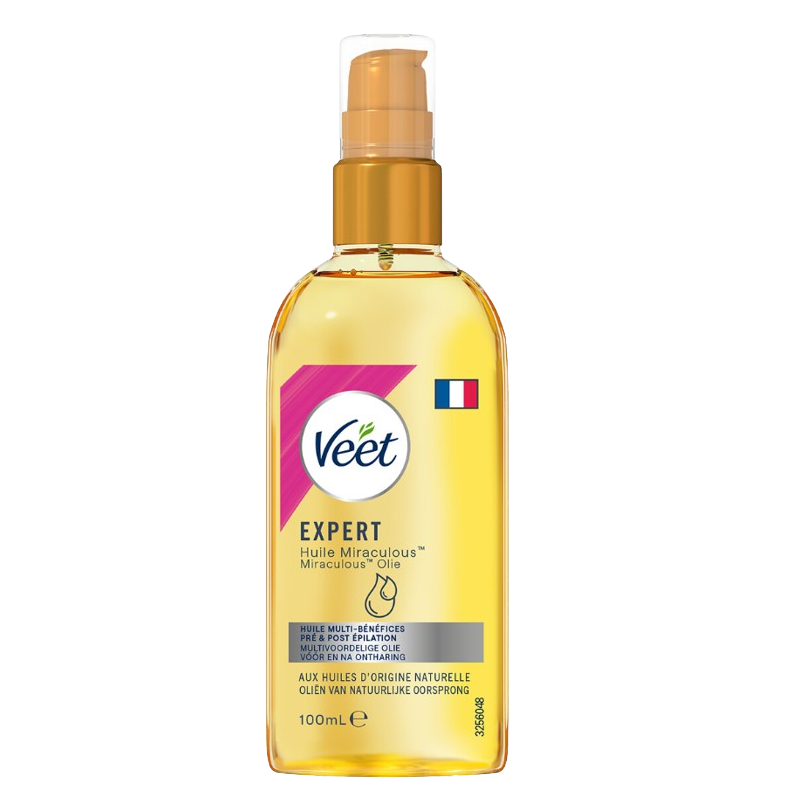 Huile miraculeuse hydratante pré et post épilation 100ml