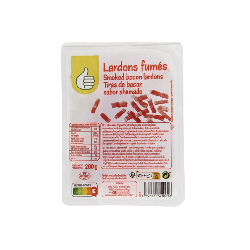 Lardons Fumés 200g