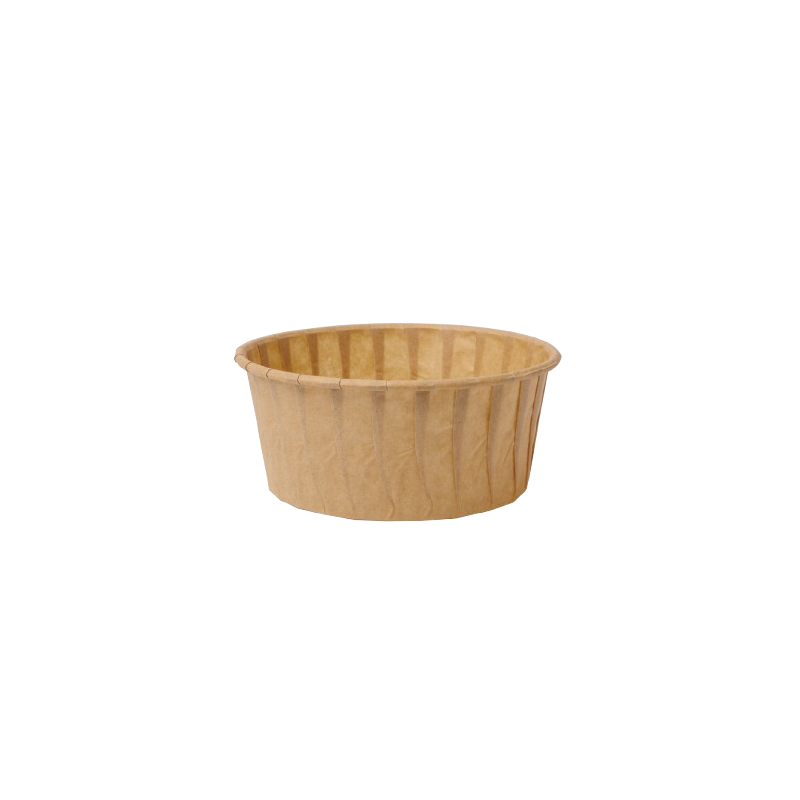 Caissettes papier naturel 7cm x20