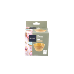 Caissettes papier naturel 7cm x20