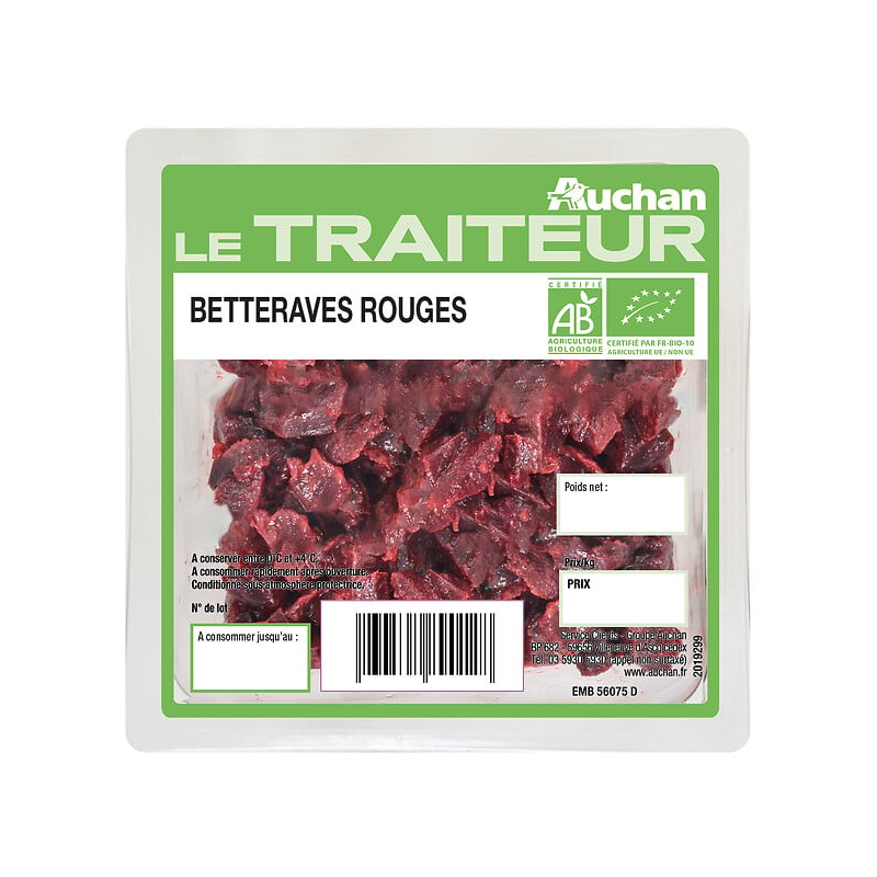 Bio Betteraves rouges 200g