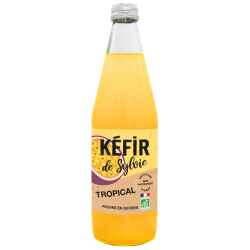 Kéfir de fruits tropical bio pauvre en sucre 50cl