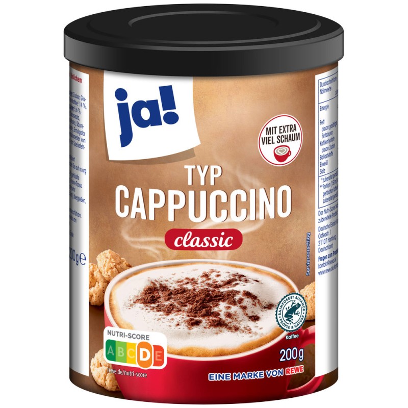 Cappuccino classique 200g
