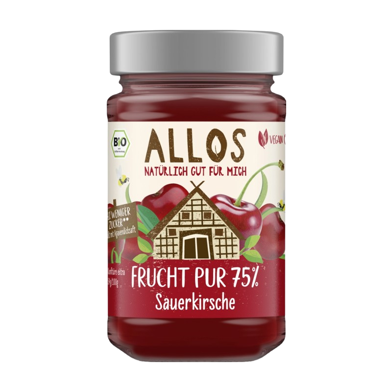 Confiture cerise bio 250g